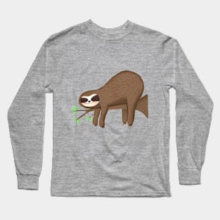 Sloth Long Sleeve T-Shirt